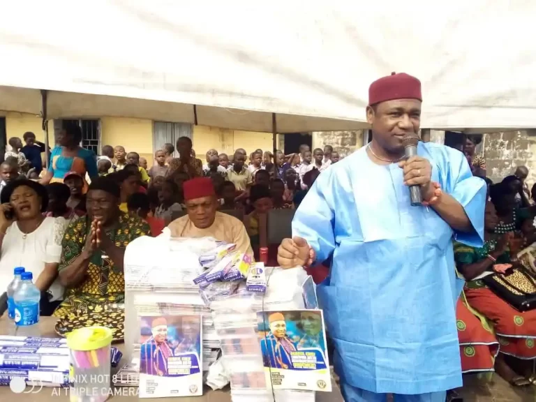 Chukwuma Donates Books and Educational Materials to Pupils in Ike-Onitcha