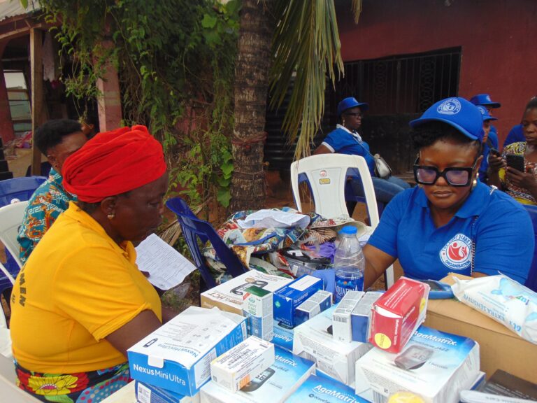 The Light Diabetes Organisation takes Diabetes Awareness to Ibusa