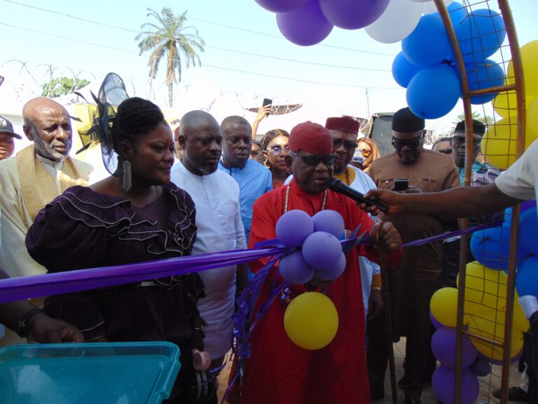 Obuzor of Igbuzo Commissions The Light Diabetes Centre in Igbuzo