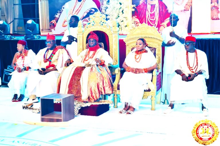 Week-long celebration of Asagba’s Coronation Anniversary ends with Thanksgiving Service