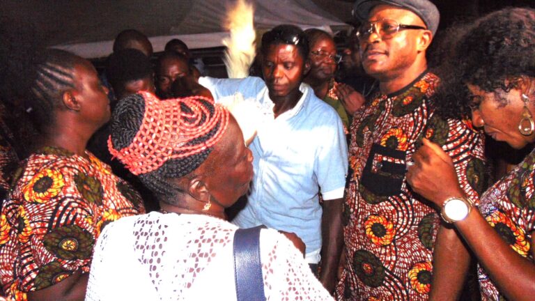 Afuze Community Agog as Idowu Okeze Buries Grand Mother-in-law In Grand Style