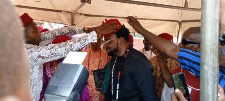 20 YEARS OF DARKNESS: Delta Community Honours Ochonogor For Coming To Their Rescue