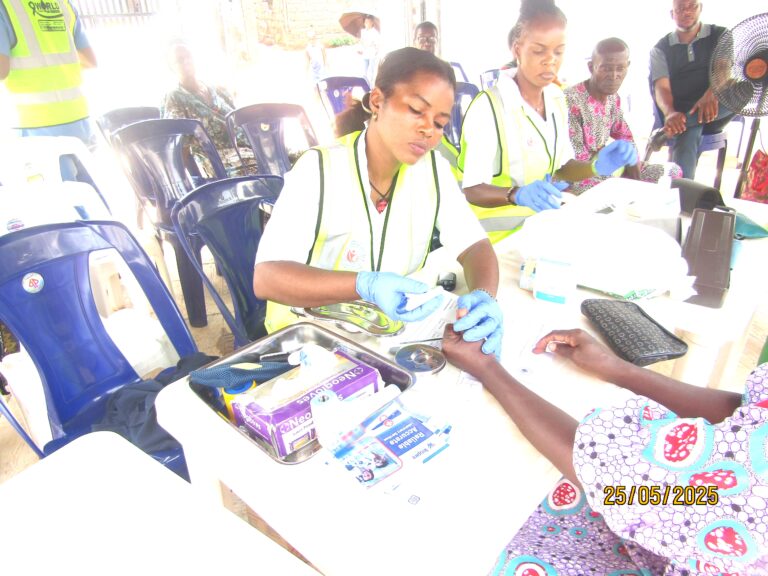 The Light Diabetes Organisation takes Diabetes Awareness to Ibusa