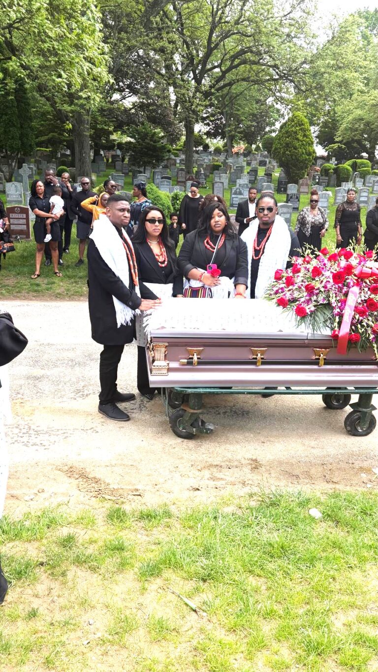 Tributes galore as Peter Okocha buries wife