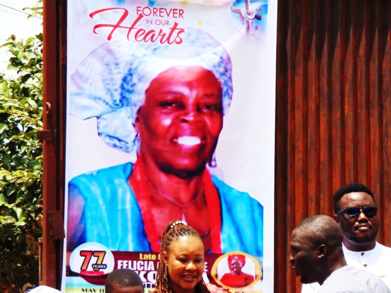 Newsbreeze Editor,Azuka Okocha Buries Mother In Grand Style
