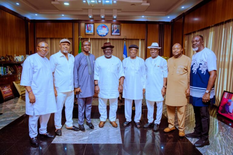 Senator Nwaoboshi visits Oborevwori, says ‘we’ll work together for Delta’
