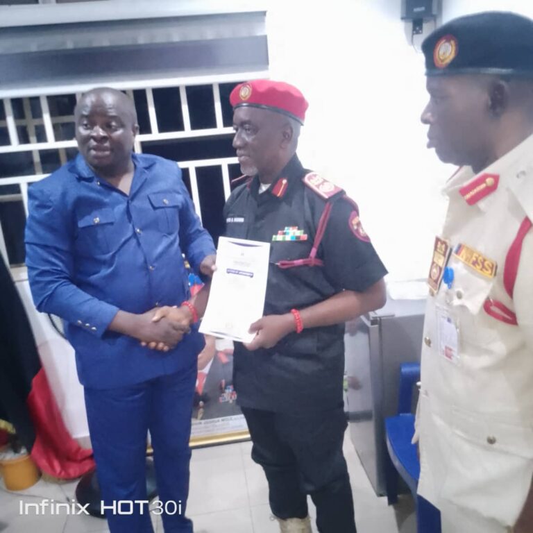 NFSS PROMOTES CHIEF CHARLES OKONKWO ODOGWU IBUSA TO THE RANK OF COMMANDER.