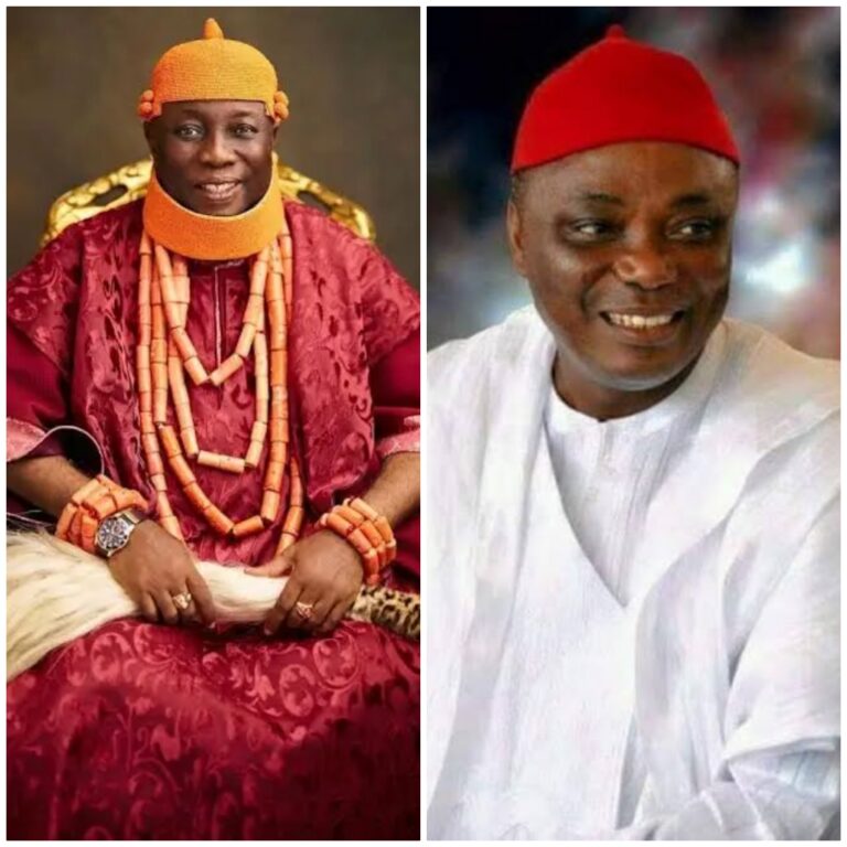 Senator Nwaoboshi hails Asagba of Asaba on 1st Coronation Anniversary