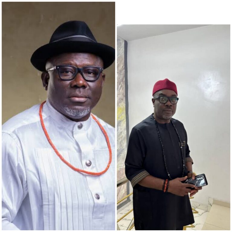 NDINWA WELCOME GOVERNOR OBOREVWORI FOR THE GROUND-BREAKING OF 11.725-kILIMETRE OKPANAM – UGBOLU ROAD