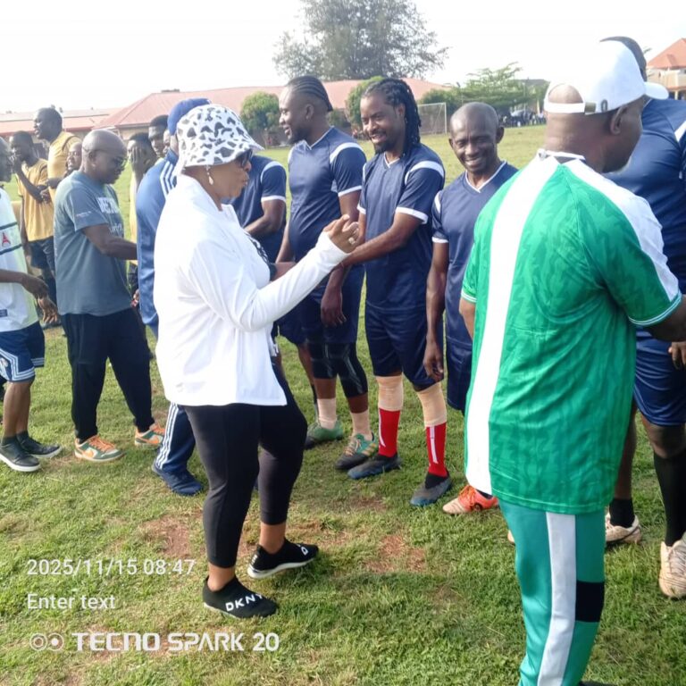 IGBUZO CELEBRATES FOOTBALL LEGEND, ONOWU FRANK ONWUACHI (MON), WITH EXCITING NOVELTY MATCH