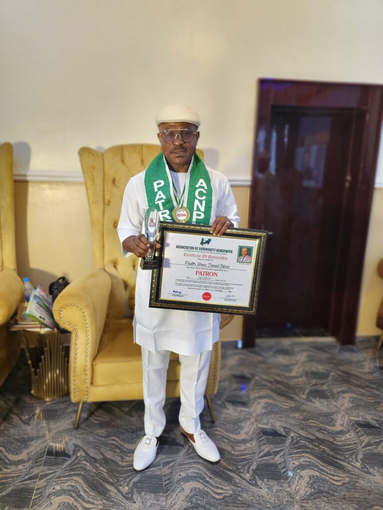 ACNPN Confers Distinguished Patronship on Pastor Idowu Daniel Okeze