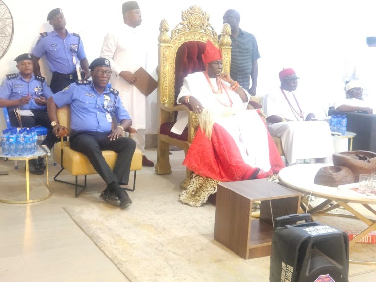CP Aina Adesola Begins Familiarisation Tour, Visits Asaba Area Command, Asagba’s Palace