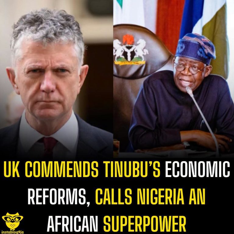 UK Hails Tinubu’s Economic Reforms, Describes Nigeria as African Superpower