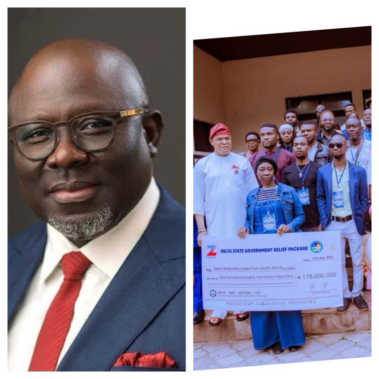 Xenophobic Attacks: ACNPN Hails Oborevwori’s ₦2m Grant, Monthly Welfare Package for Delta Returnee