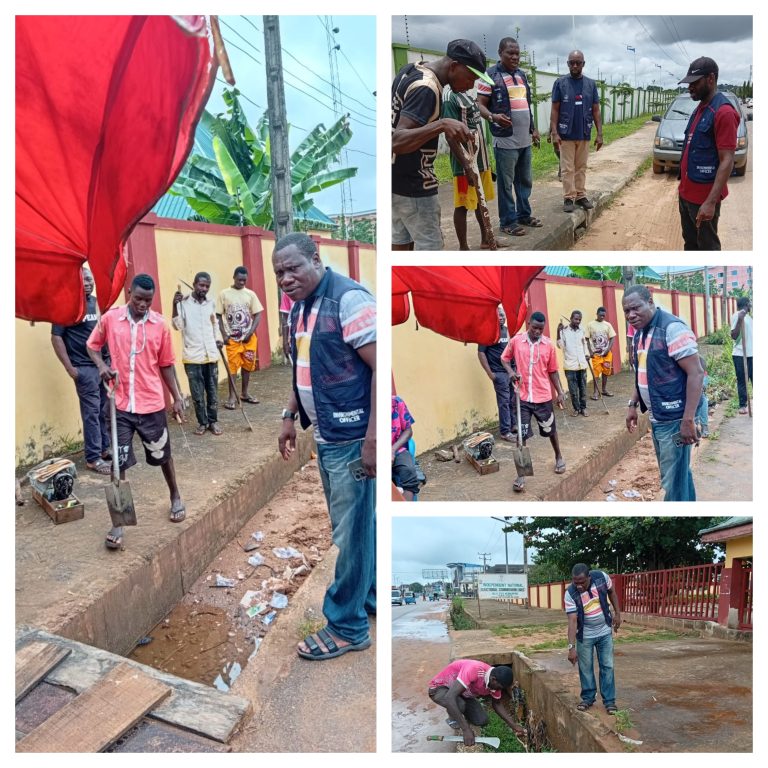 DSCTDA Intensifies Environmental Sanitation Drive, Clears Roads and Drainage Channels in Asaba